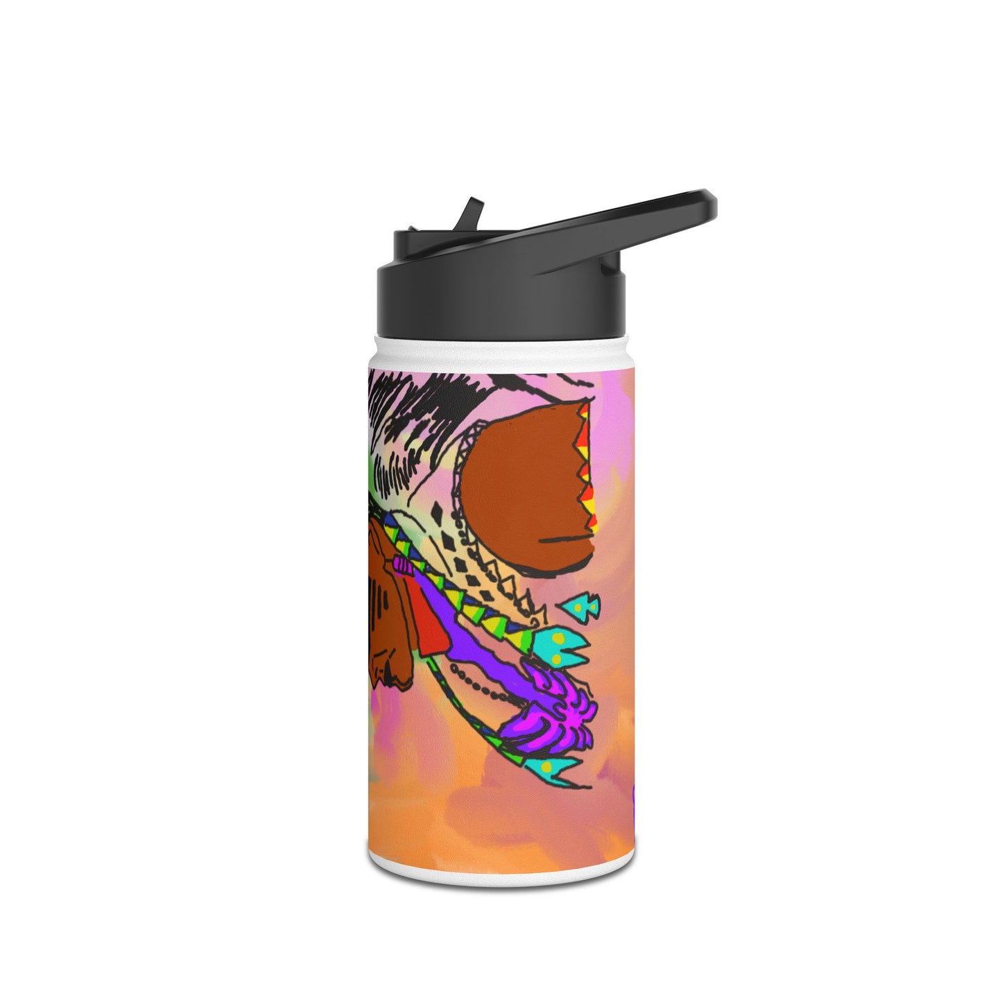 Stainless Steel Water Bottle, Standard Lid