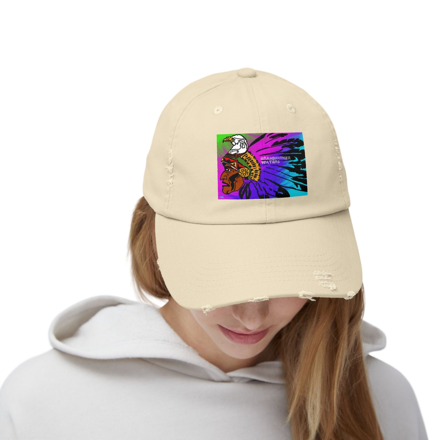 Unisex Distressed Cap