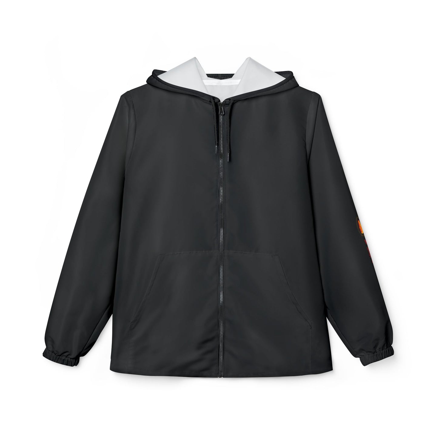 Tie-Dye Skull Windbreaker Jacket – ‘Grandfather Water’ Graphic Hooded Shell