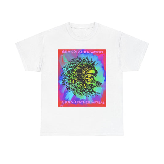 Native American Artwork T-Shirt — 'Grandfather Waters' by James Bullock