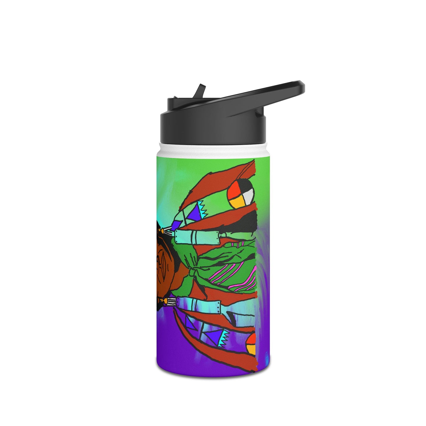 Stainless Steel Water Bottle, Standard Lid