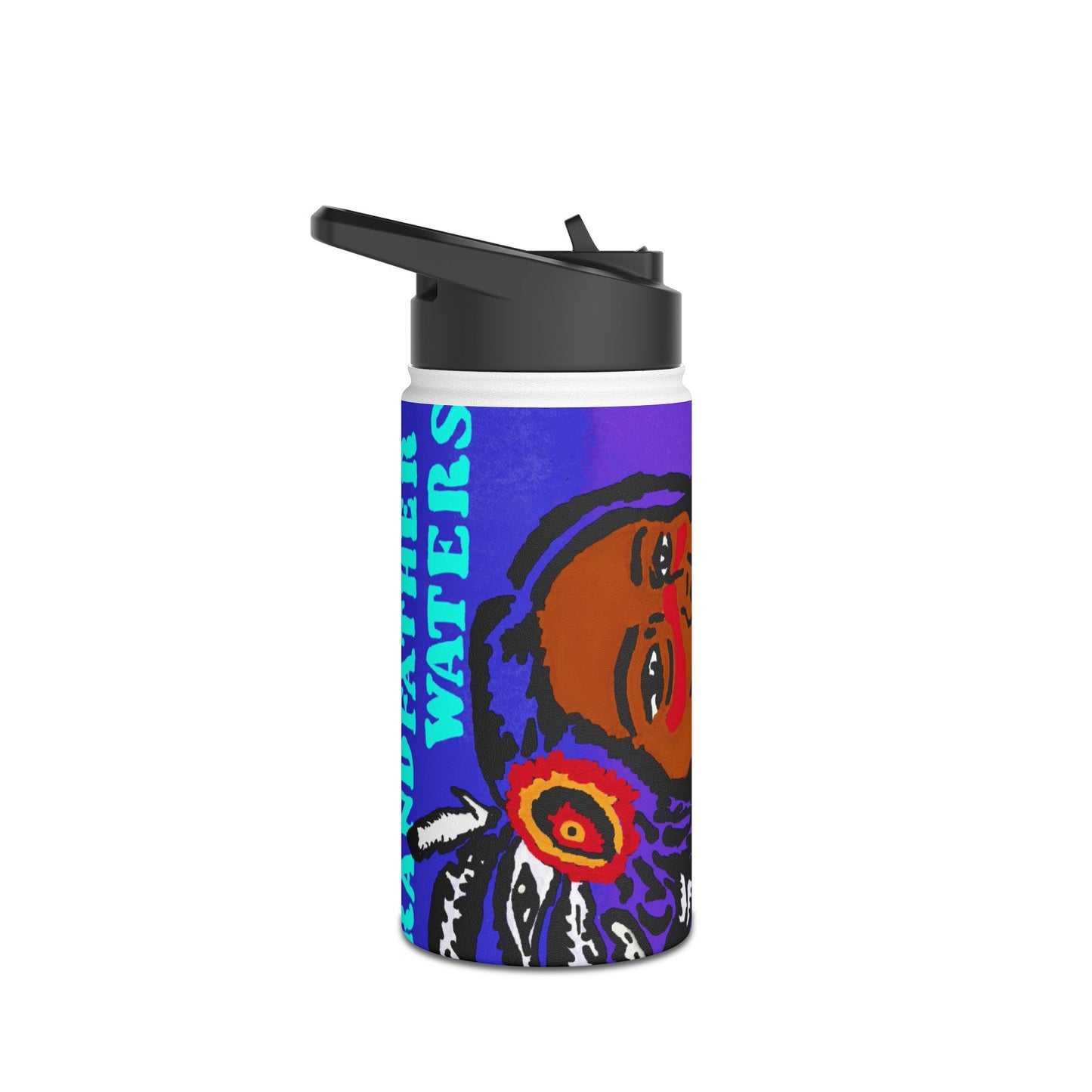 Stainless Steel Water Bottle, Standard Lid