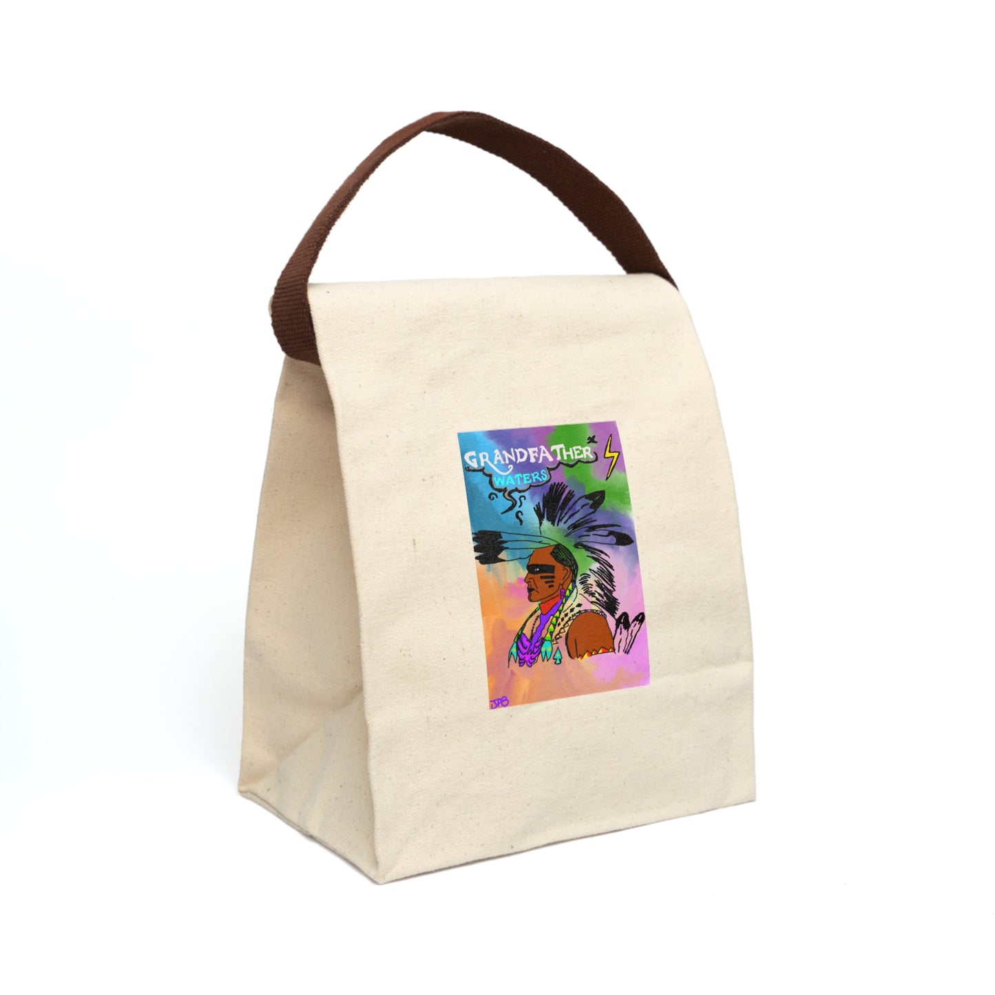 Canvas Lunch Bag With Strap