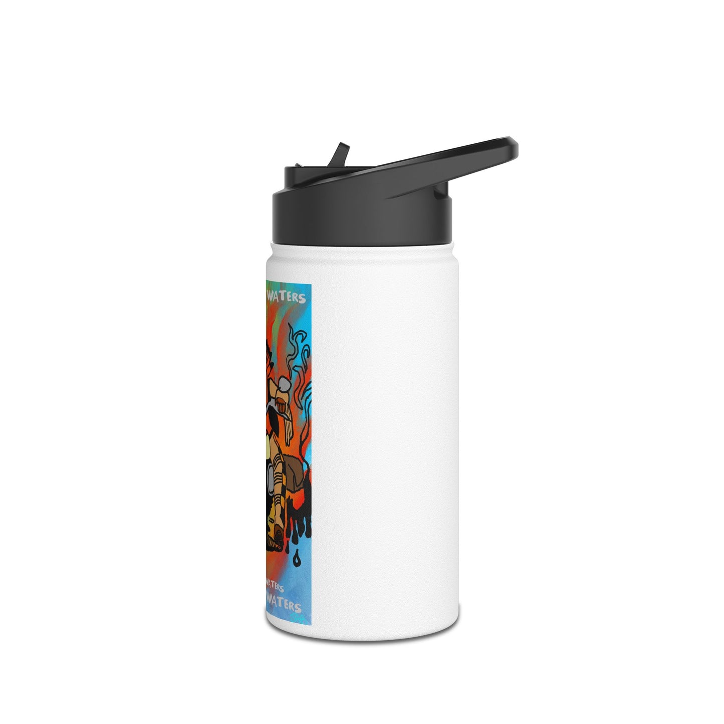 Stainless Steel Water Bottle, Standard Lid