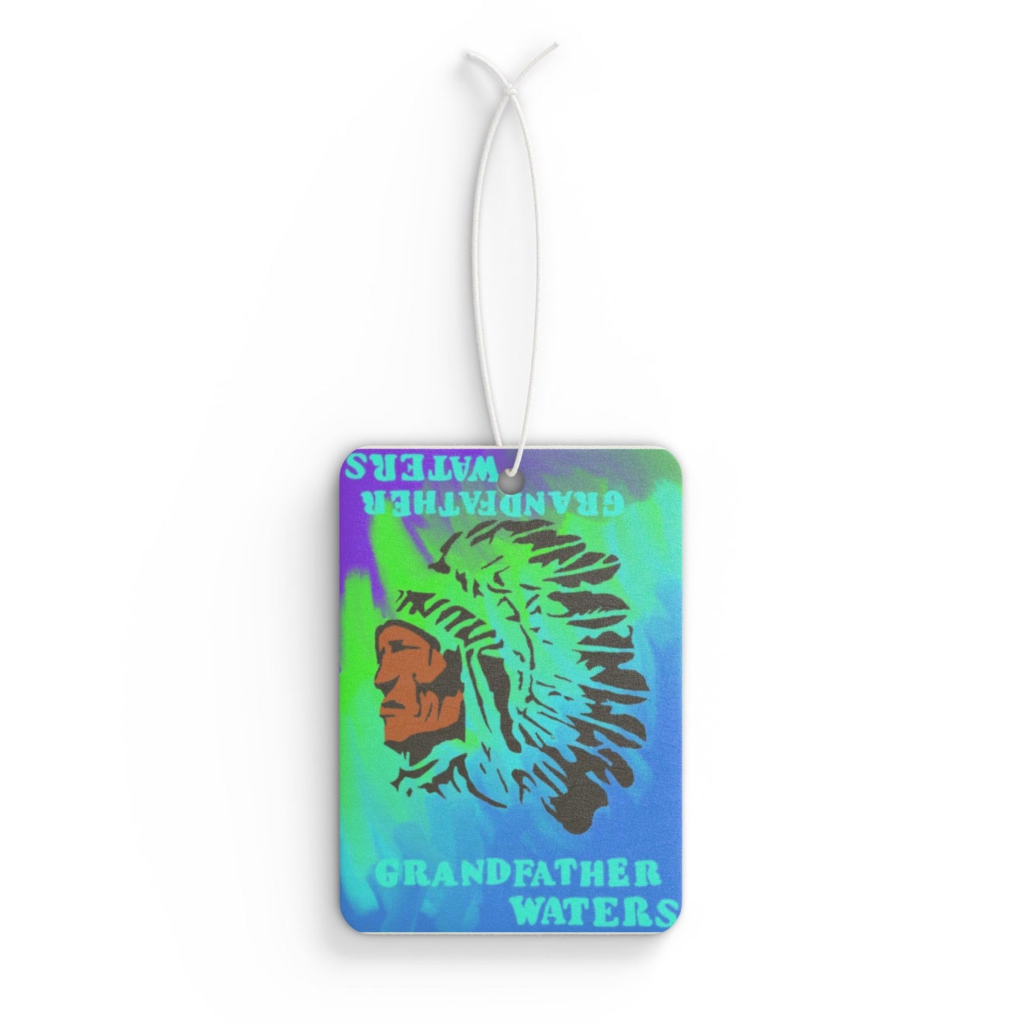 Car Air Freshener — 'Grandfather Waters' Tribal Headdress Scented Ornament