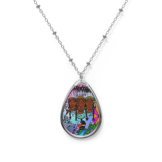 Oval Necklace