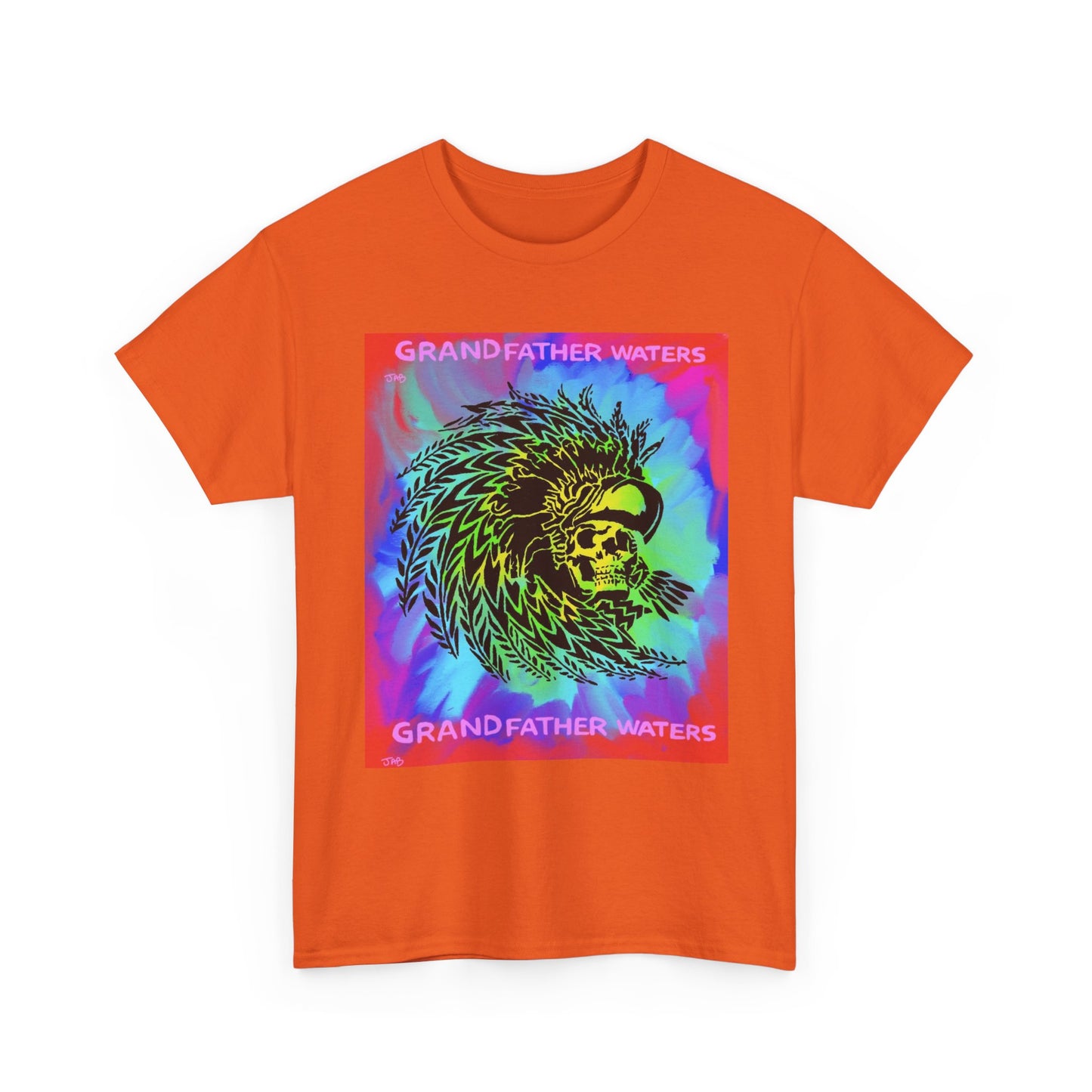Native American Artwork T-Shirt — 'Grandfather Waters' by James Bullock