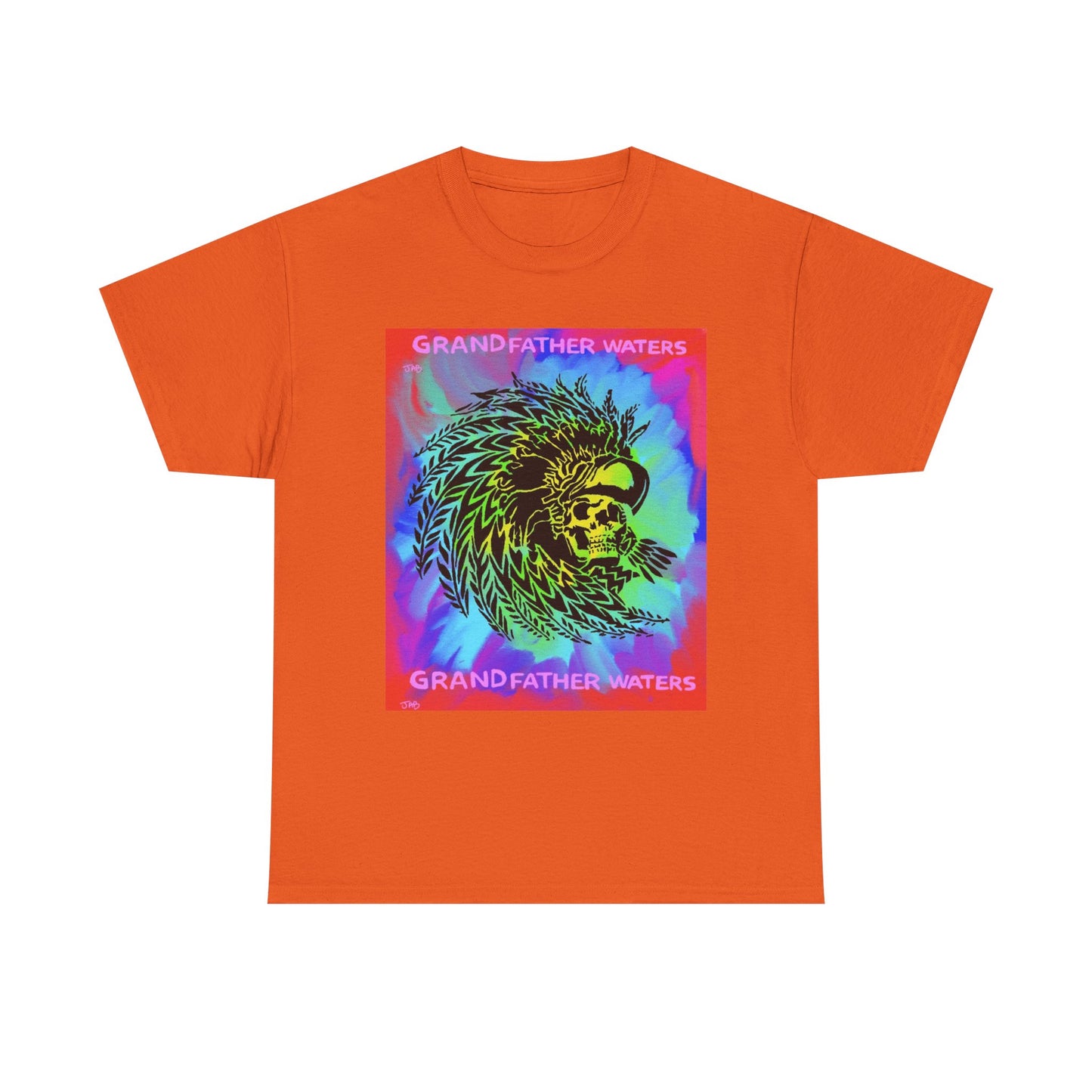 Native American Artwork T-Shirt — 'Grandfather Waters' by James Bullock