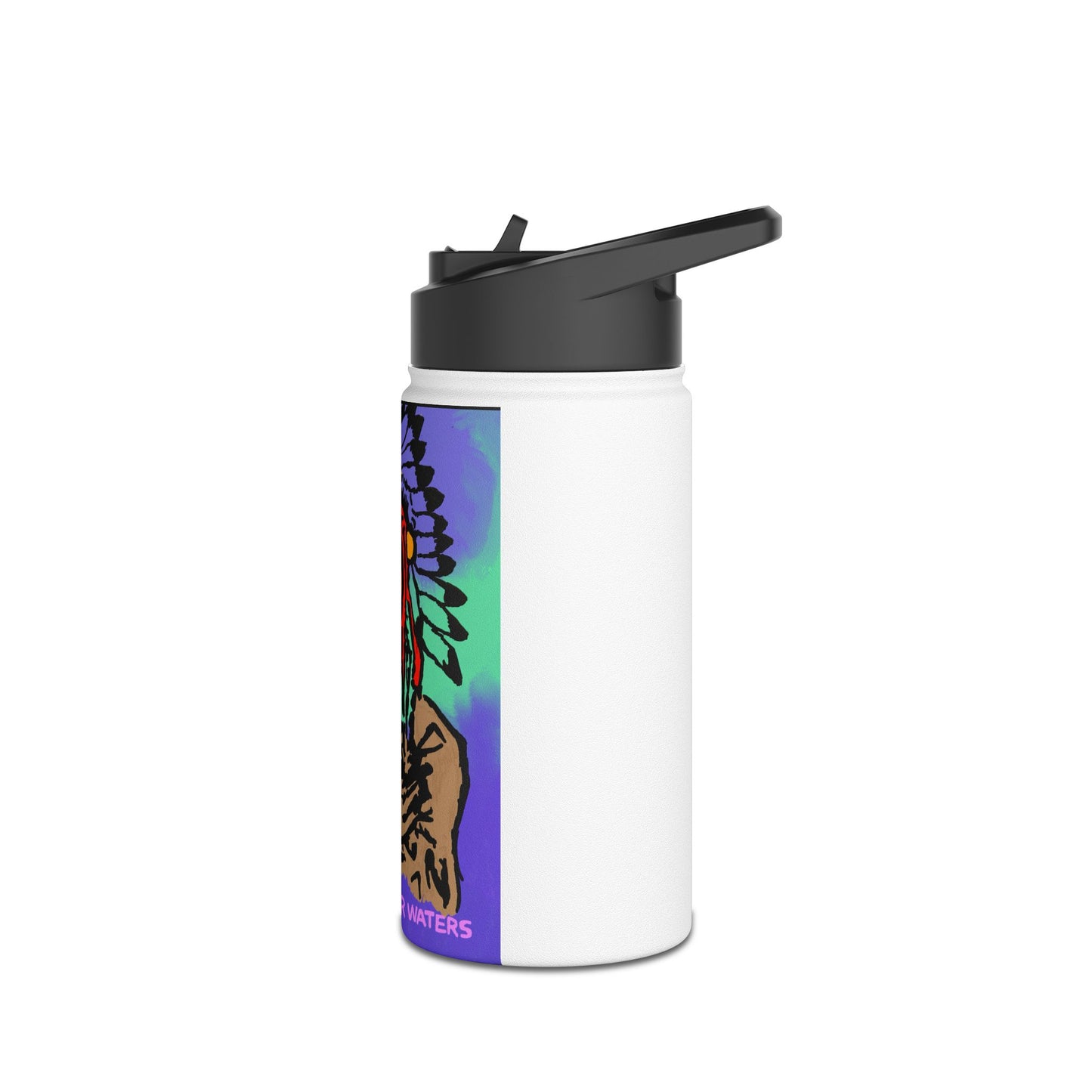 Stainless Steel Water Bottle, Standard Lid