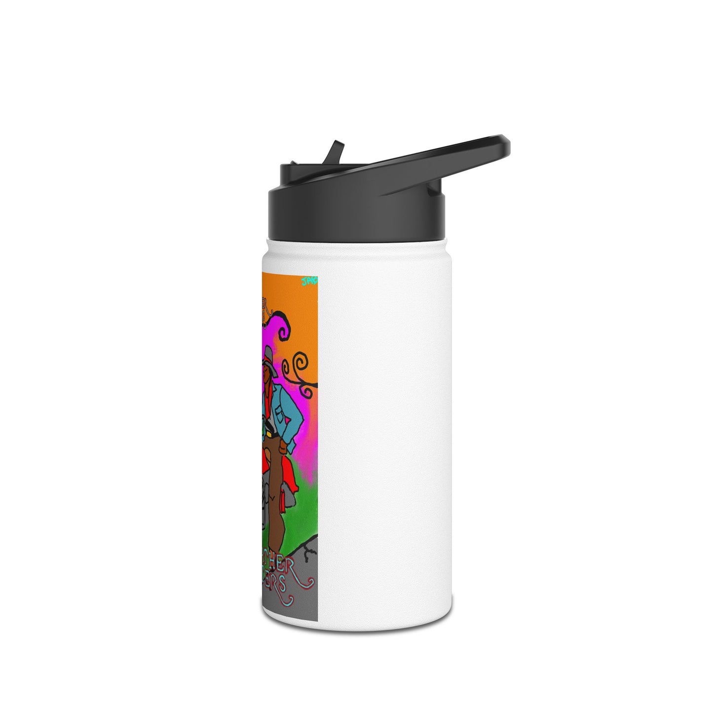 Stainless Steel Water Bottle, Standard Lid