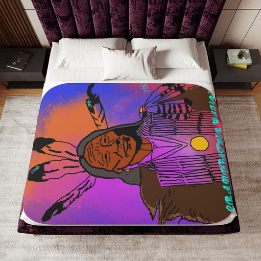 Sherpa Blanket, Two Colors
