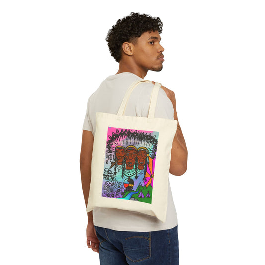 Cotton Canvas Tote Bag