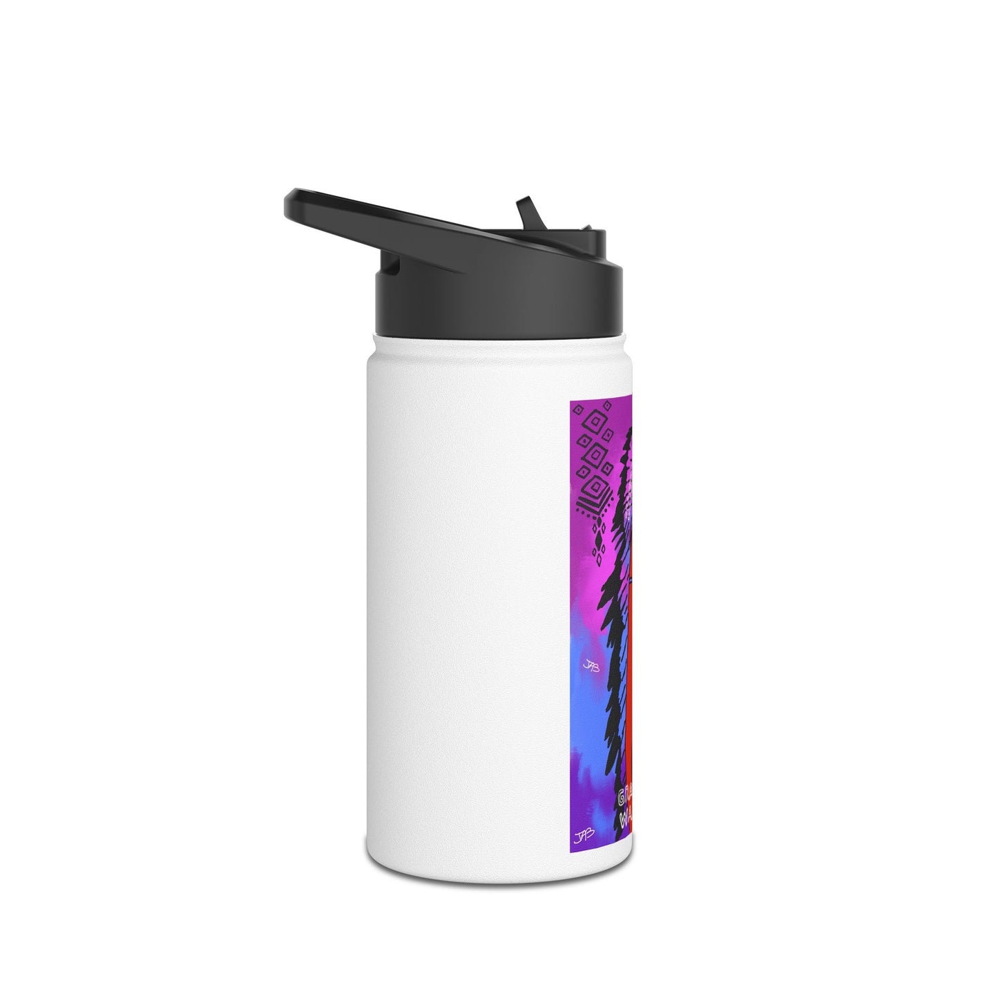 Stainless Steel Water Bottle, Standard Lid