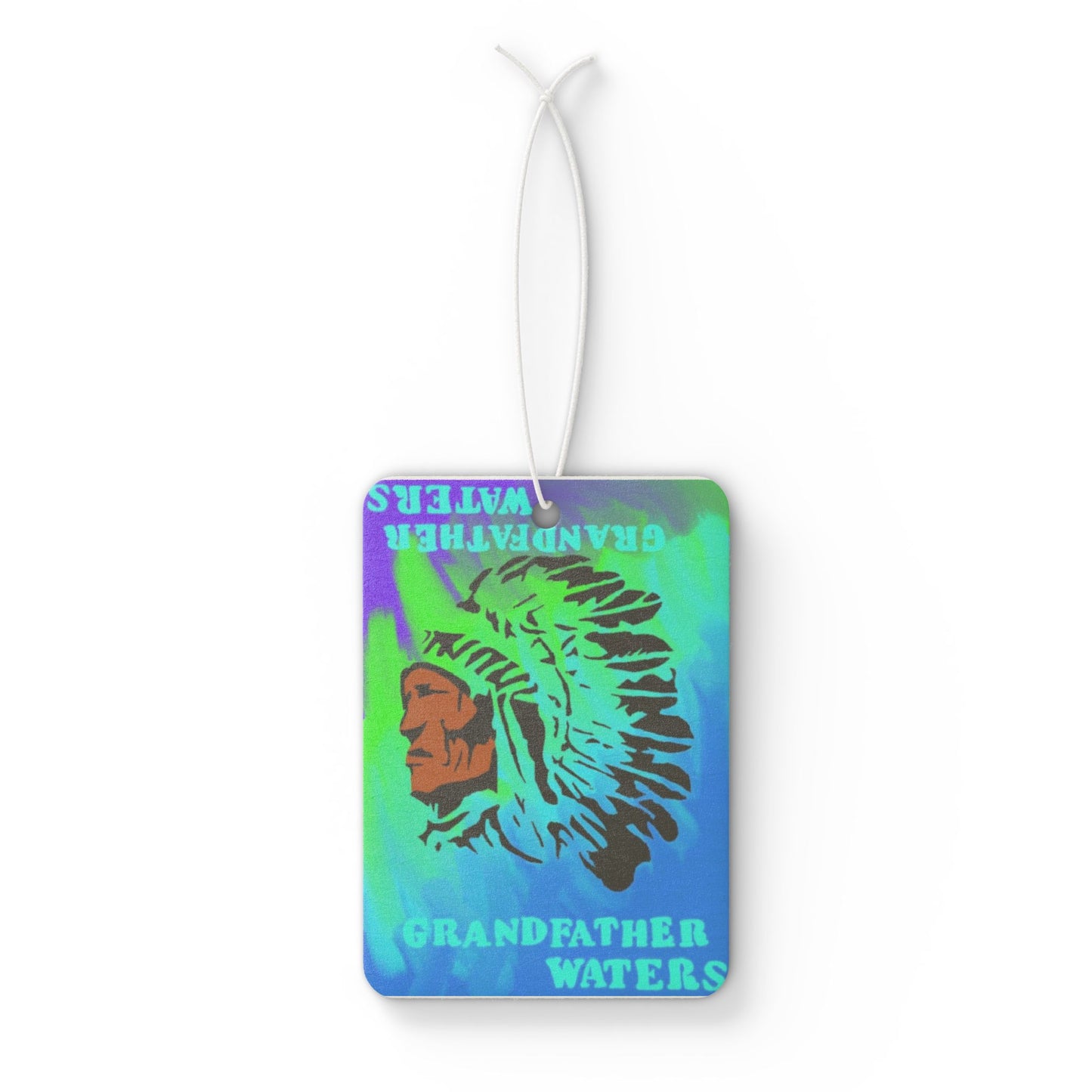 Car Air Freshener — 'Grandfather Waters' Tribal Headdress Scented Ornament
