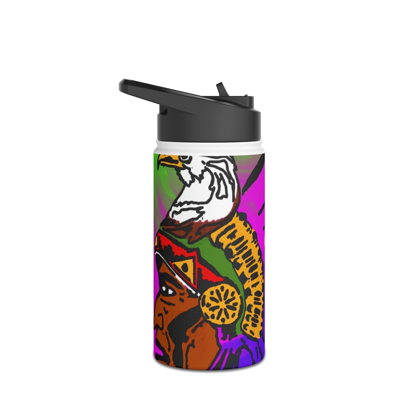 Stainless Steel Water Bottle, Standard Lid