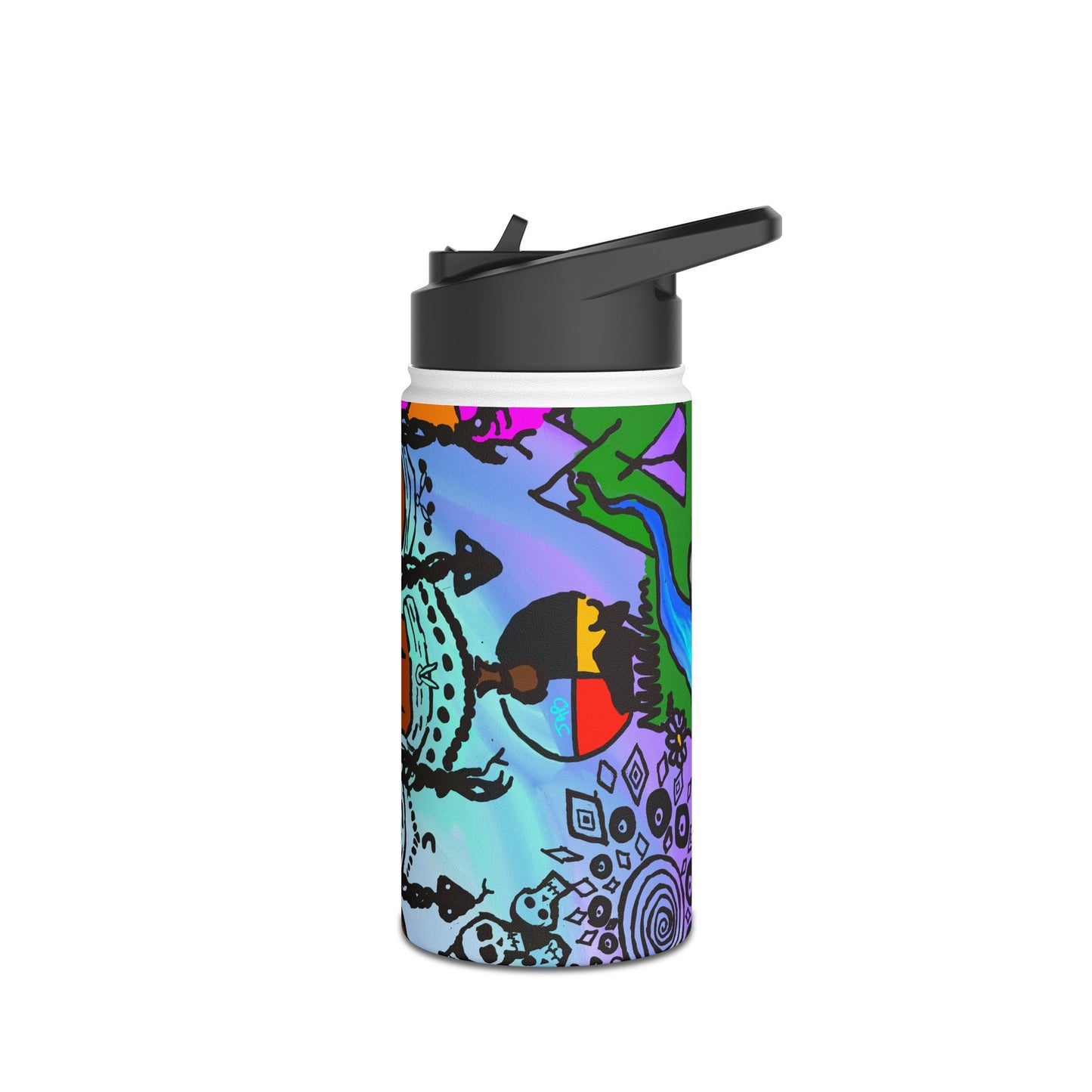 Stainless Steel Water Bottle, Standard Lid